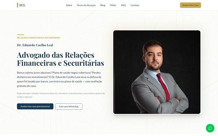 Posnetek zaslona coelholealadv.com.br
