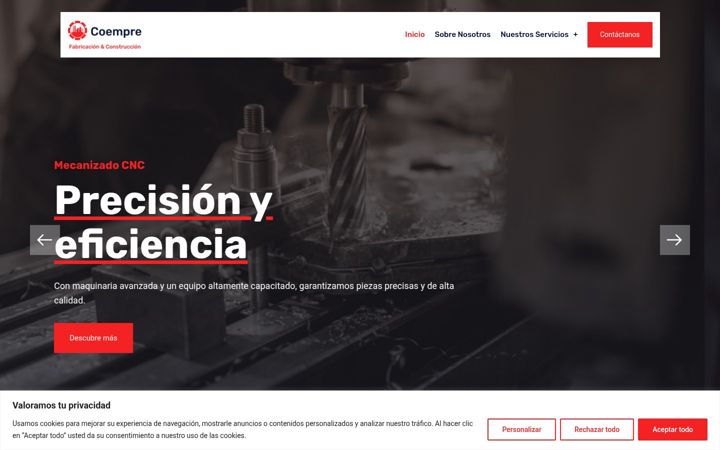 Screenshot of coempre.es