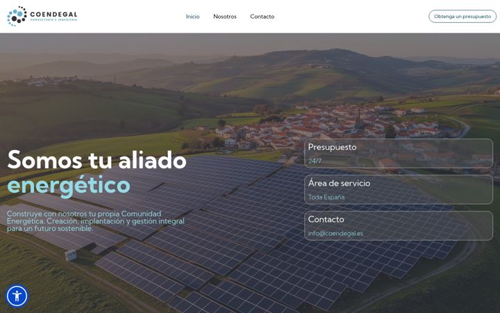 Screenshot of coendegal.es