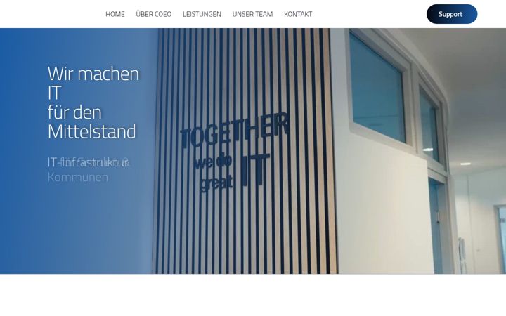 Screenshot of coeo-it.de