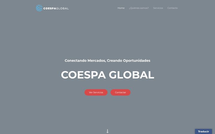 Screenshot of coespaglobal.es
