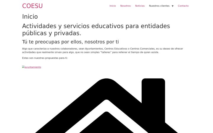 Screenshot of coesu.com