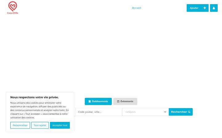 Screenshot of coeur2ville.com