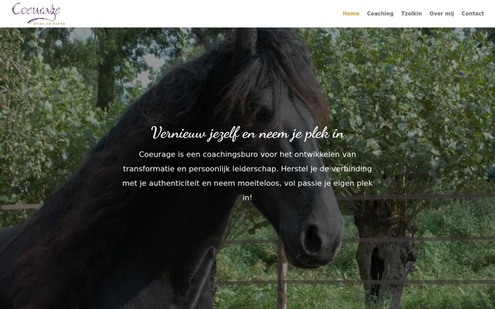 Screenshot of coeurage.nl