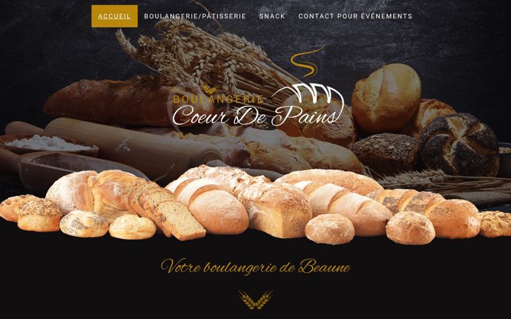 Screenshot of coeurdepain.fr