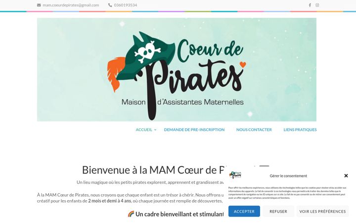 Screenshot of coeurdepirates.fr