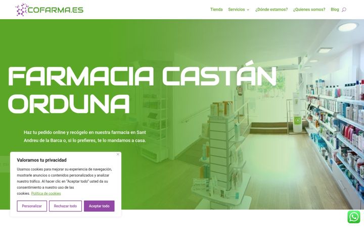 Screenshot of cofarma.es