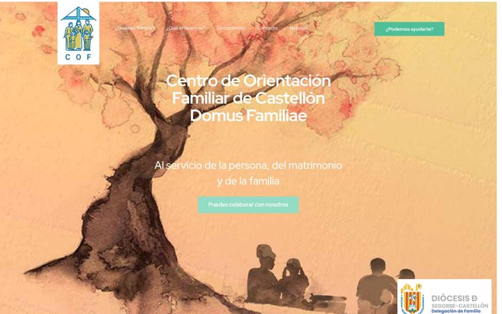 Screenshot of cofcastellon.es