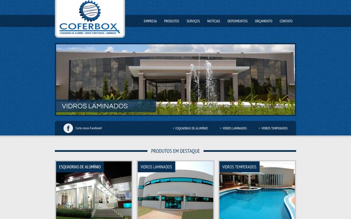 Posnetek zaslona coferbox.com.br