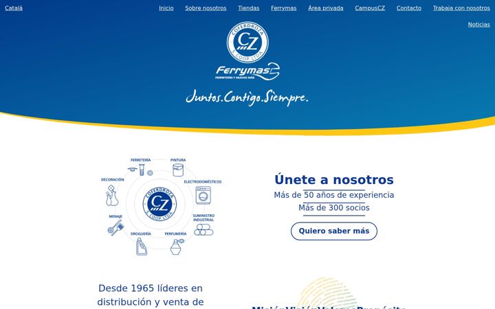Screenshot of coferdroza.es