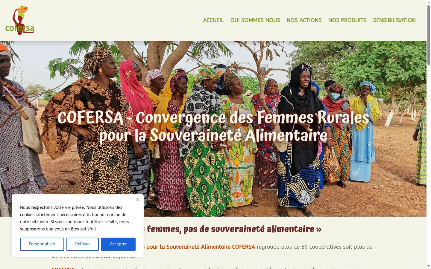 Screenshot tal-banner tal-kunsens muri qabel kwalunkwe interazzjoni