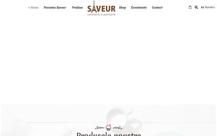 Screenshot of cofetariasaveur.ro
