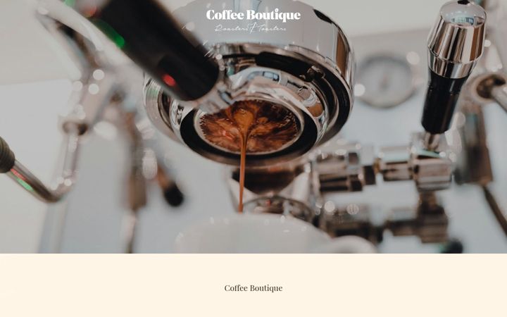 Screenshot of coffee-boutique.nl