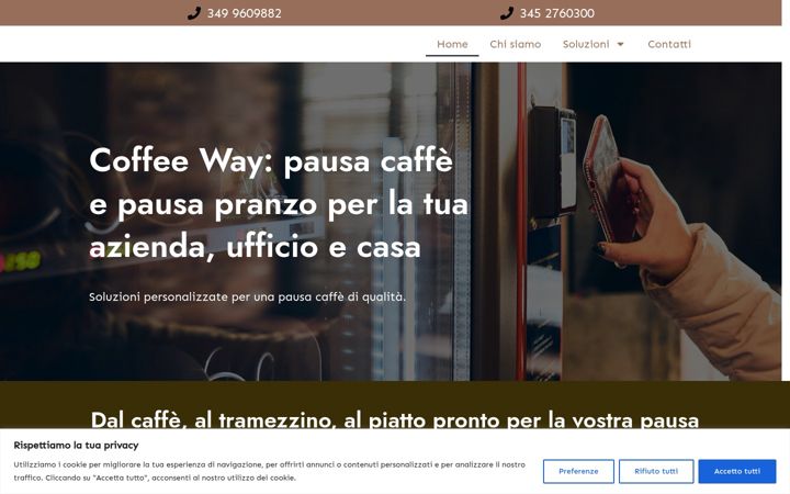 Screenshot of coffee-way.it