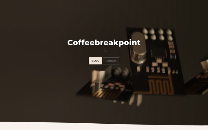 Screenshot of coffeebreakpoint.com