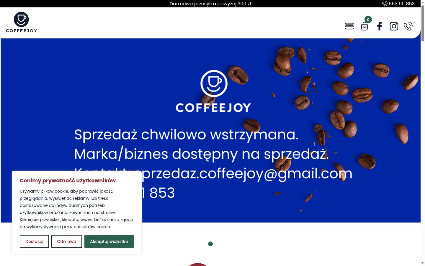 Sutikimo reklamjuostės, rodytos prieš bet kokią sąveiką, ekrano kopija
