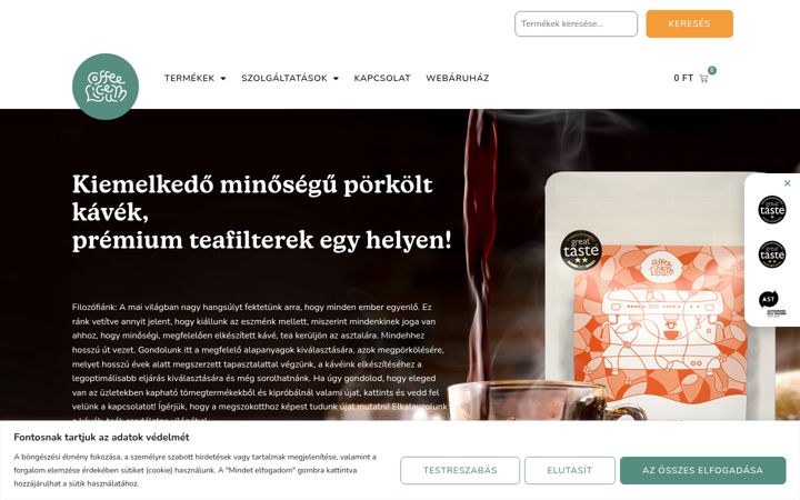 Képernyőkép: coffeeliceum.hu