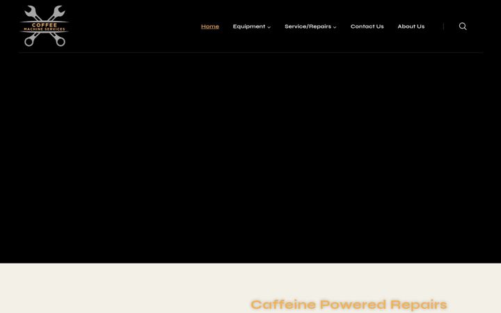 Screenshot of coffeemachineservicesltd.co.uk