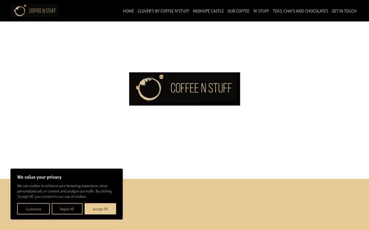Screenshot di coffeenstuff.co.uk