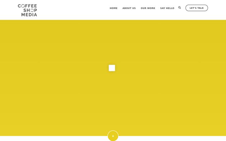 Screenshot of coffeeshopmedia.com