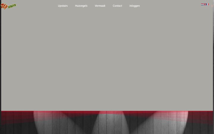 Screenshot of coffeeshopupstairs.nl