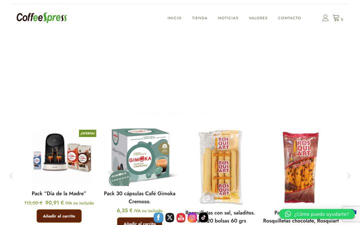 Screenshot of coffeespress.es