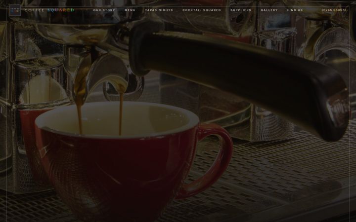 Screenshot di coffeesquaredbeaulieu.co.uk