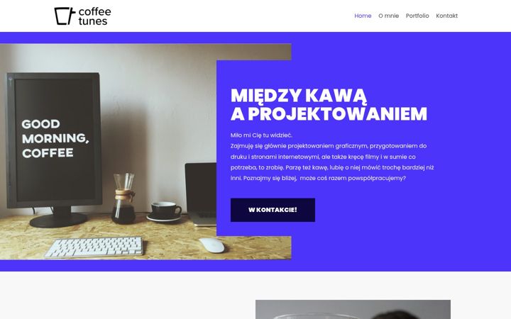 Screenshot of coffeetunes.pl