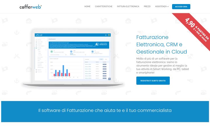 Screenshot of cofferweb.com