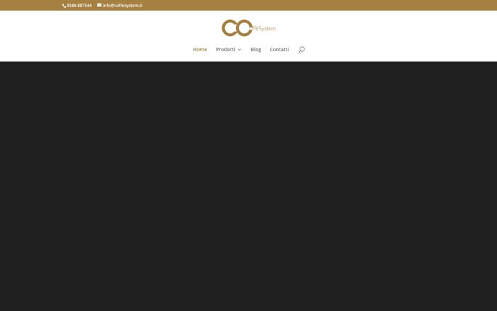 Screenshot of coffesystem.it