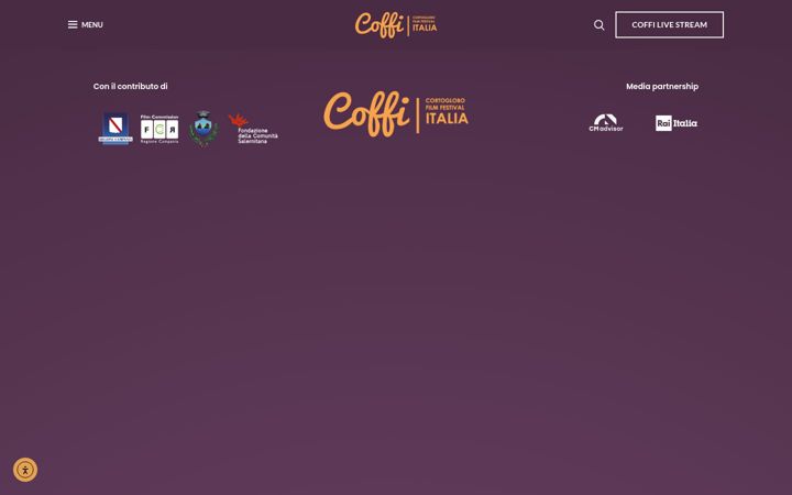 Screenshot of coffifestival.it