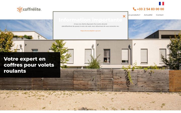 Képernyőkép: coffrelite.com