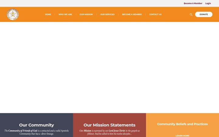 Screenshot of cofg.co.uk