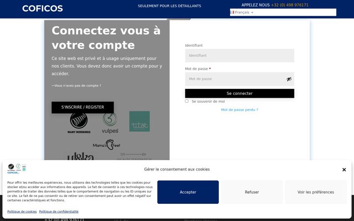 Screenshot of coficos-manymornings.com