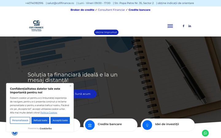 Screenshot of cofifinance.ro