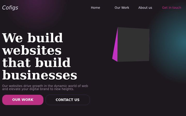Screenshot of cofigs.com