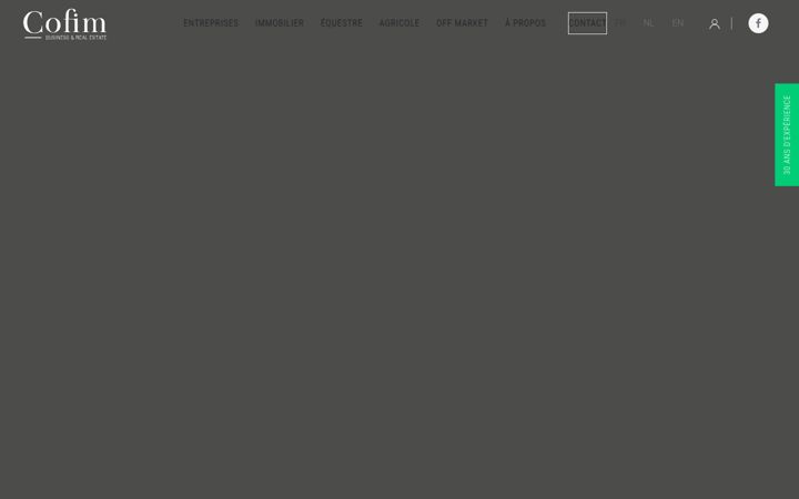 Screenshot of cofim.be