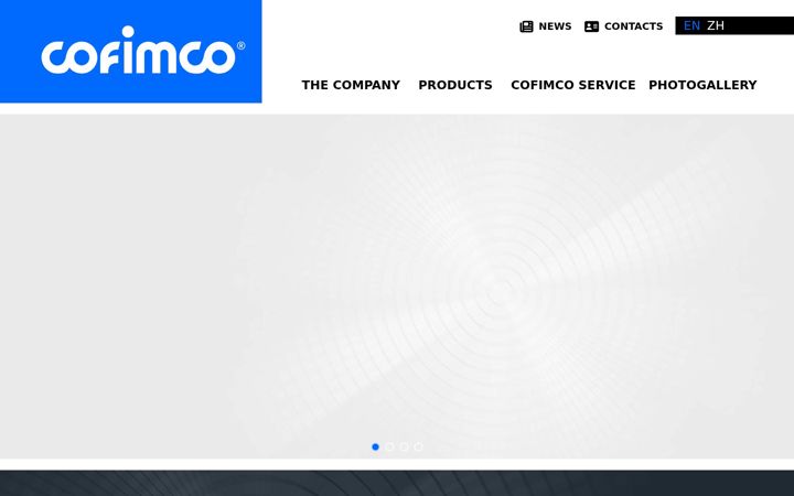 Screenshot of cofimco.com