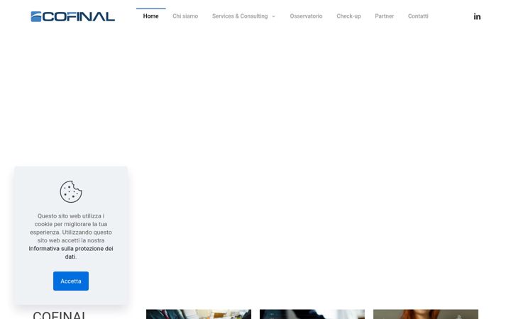 Screenshot of cofinal.com