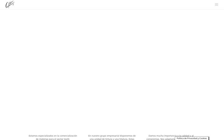 Screenshot of cofitex.es