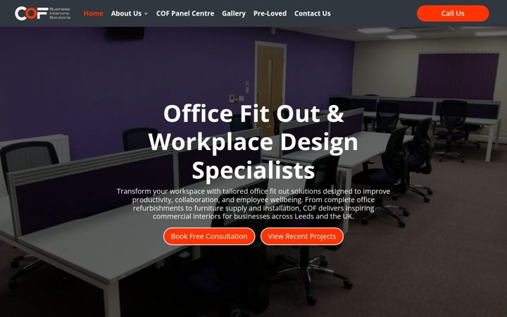 Screenshot di cofltd.co.uk
