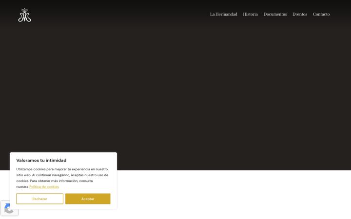 Screenshot of cofradiasoledadoveracruz.es