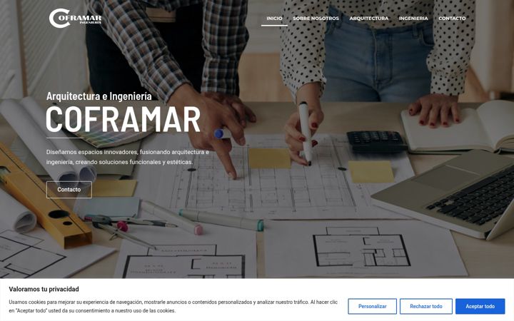 Screenshot of coframar.es