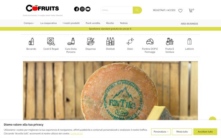 Screenshot of cofruits.it