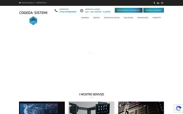 Screenshot of cogeda.it