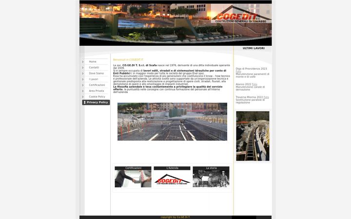Screenshot of cogedit.it
