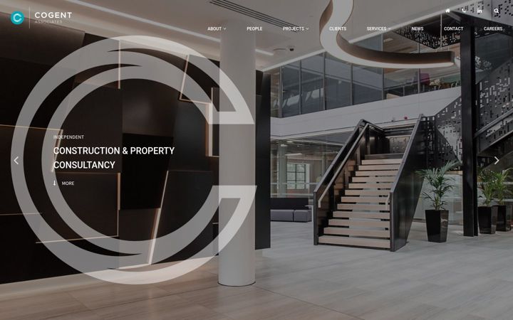 Screenshot van cogentassociates.ie