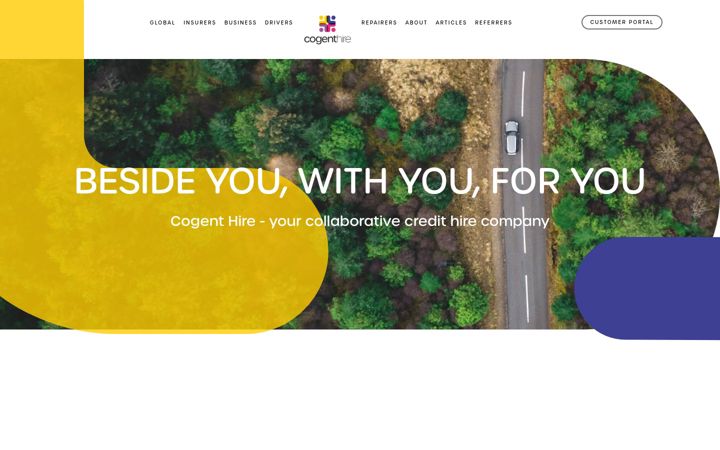 Screenshot of cogenthire.co.uk
