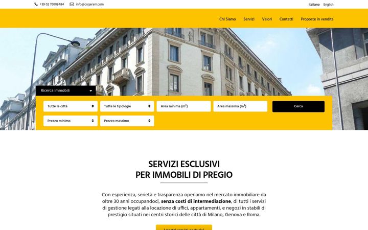 Screenshot of cogeram.com
