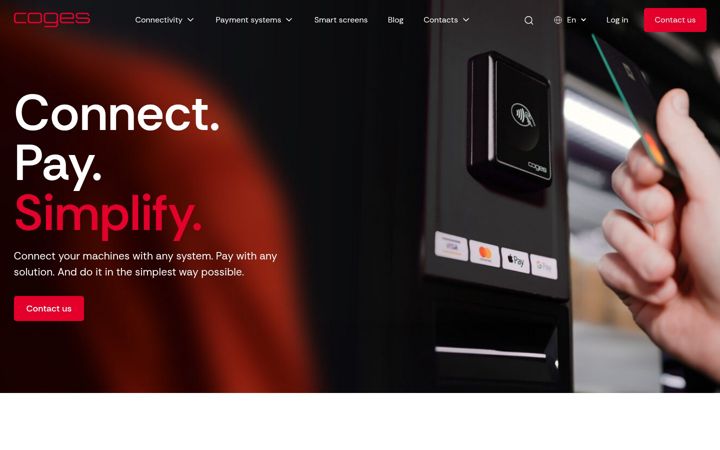 Screenshot of coges.eu
